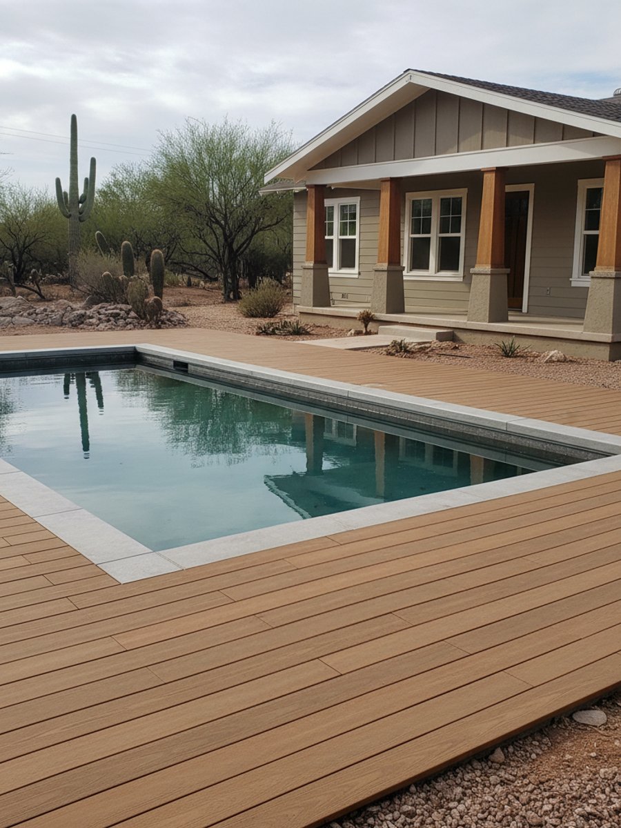 Deck Resurfacing & Board Replacement completed by Aim High Deck Co in Queen Creek, AZ